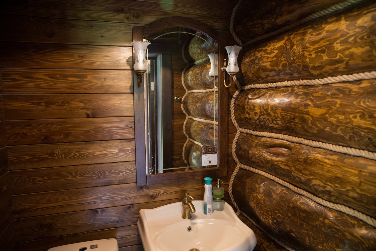 Баня в стиле Леший