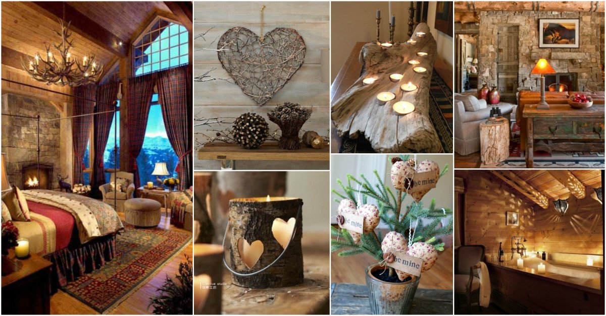 Ствол дерева в интерьере