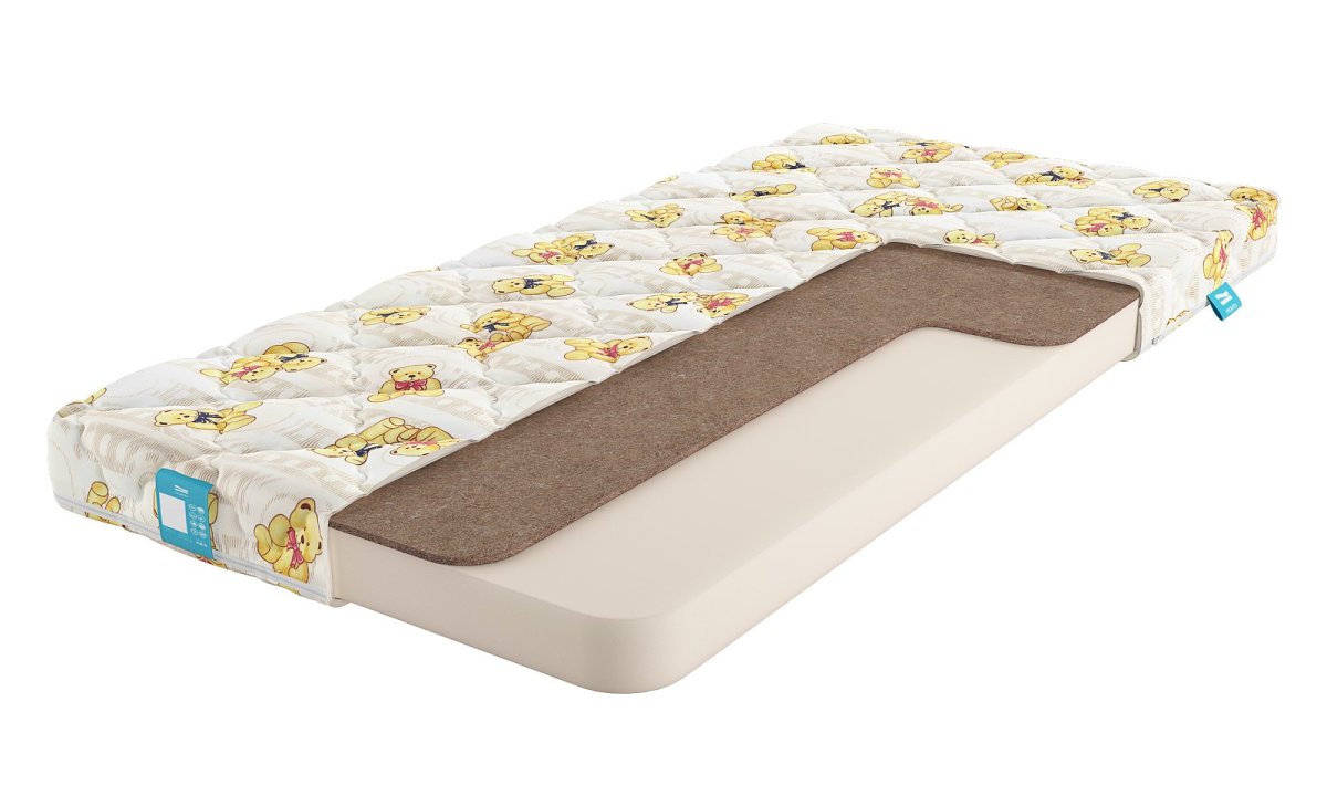 Матрас детский Промтекс-Ориент Biba Комби Хард 65x150 ортопедический