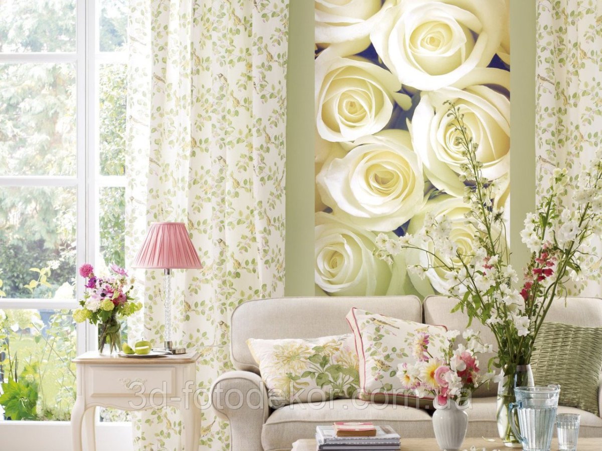 Интерьер в цветочном стиле