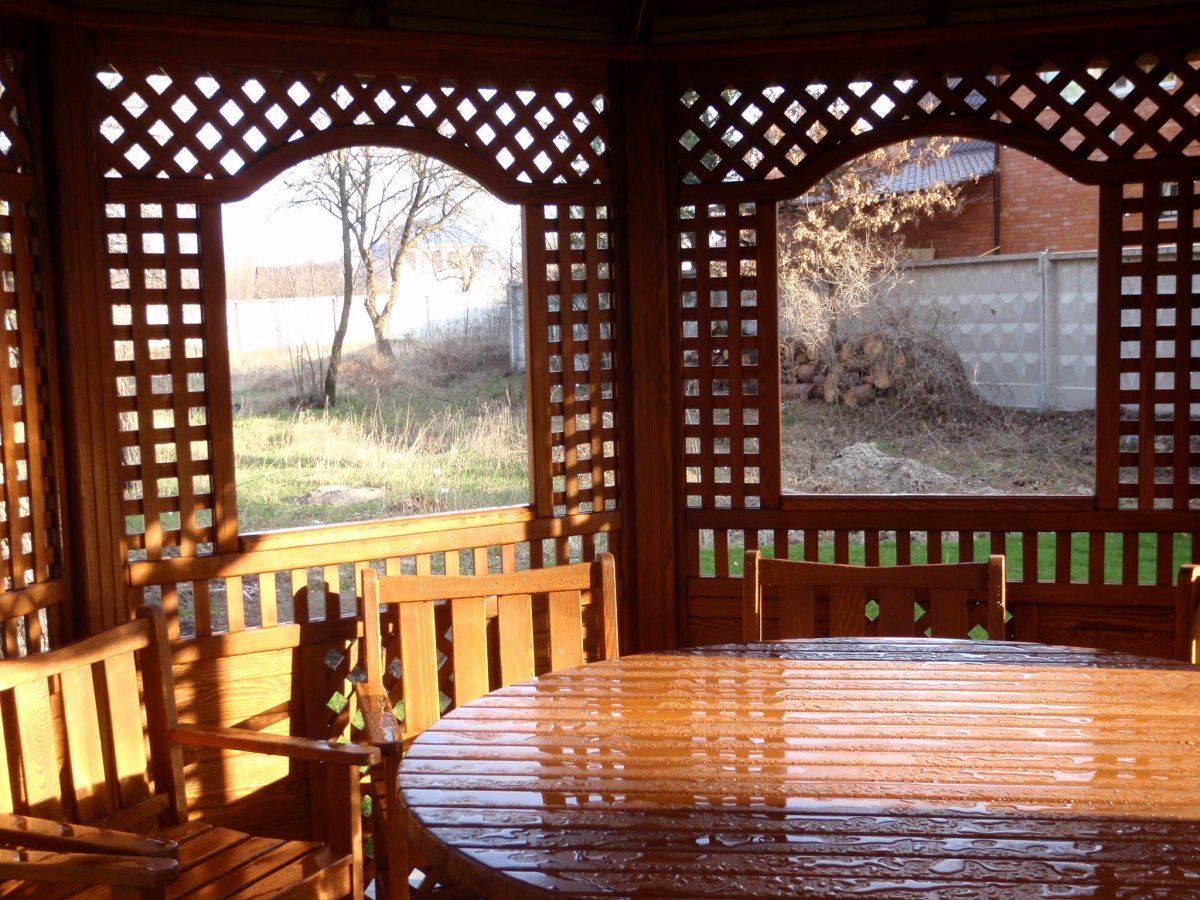 Беседка в турецком стиле