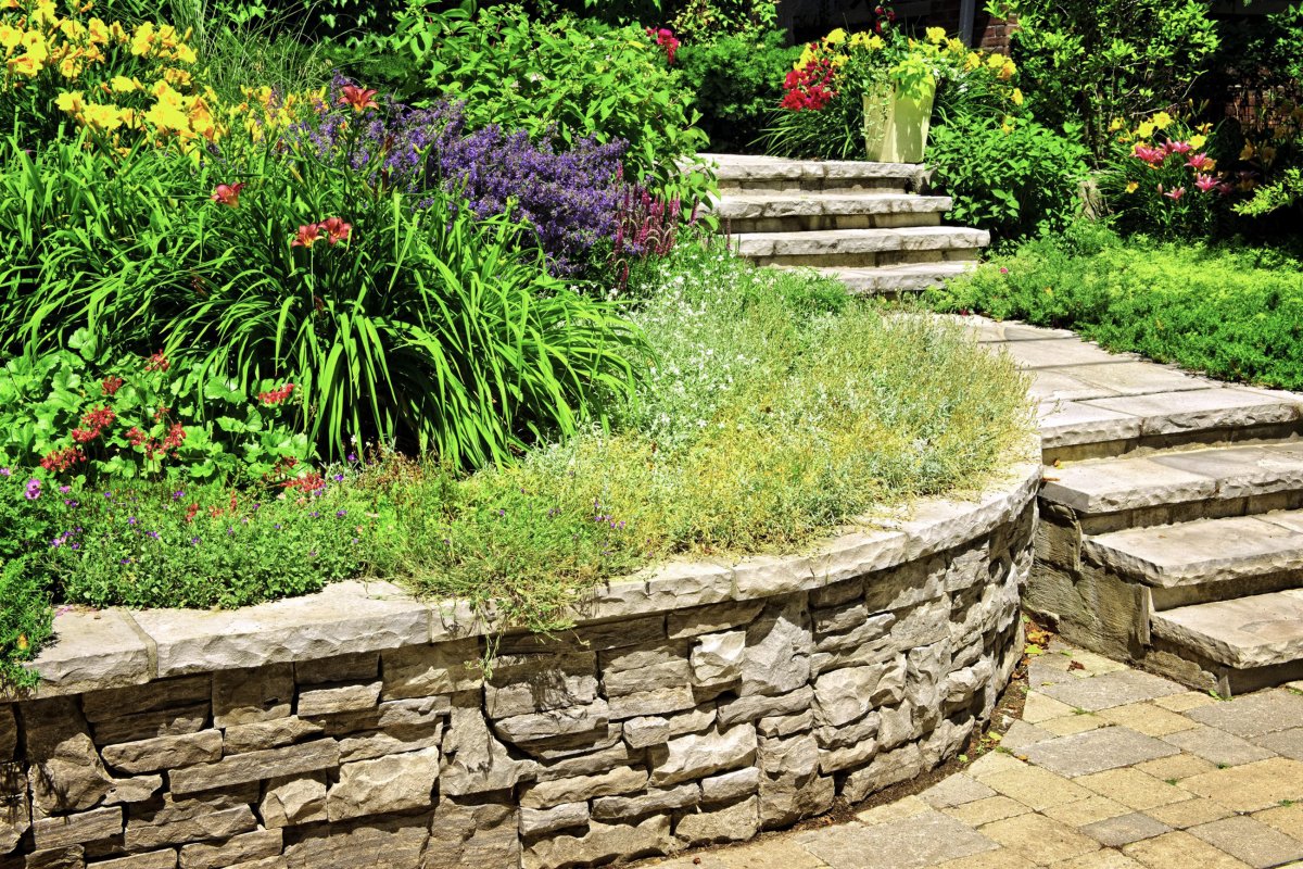 Малые архитектурные формы подпорные стенки