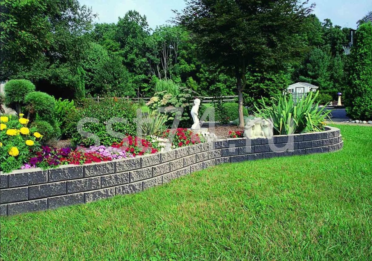 Декоративный цветник