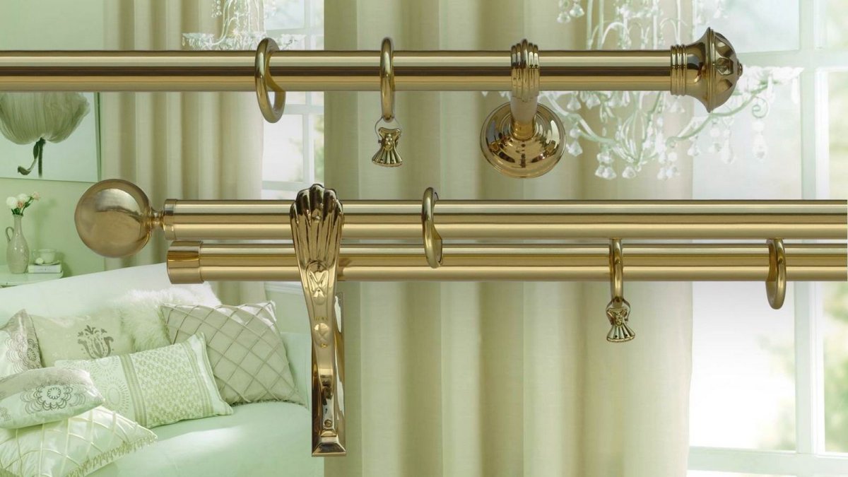 Классические карнизы для штор