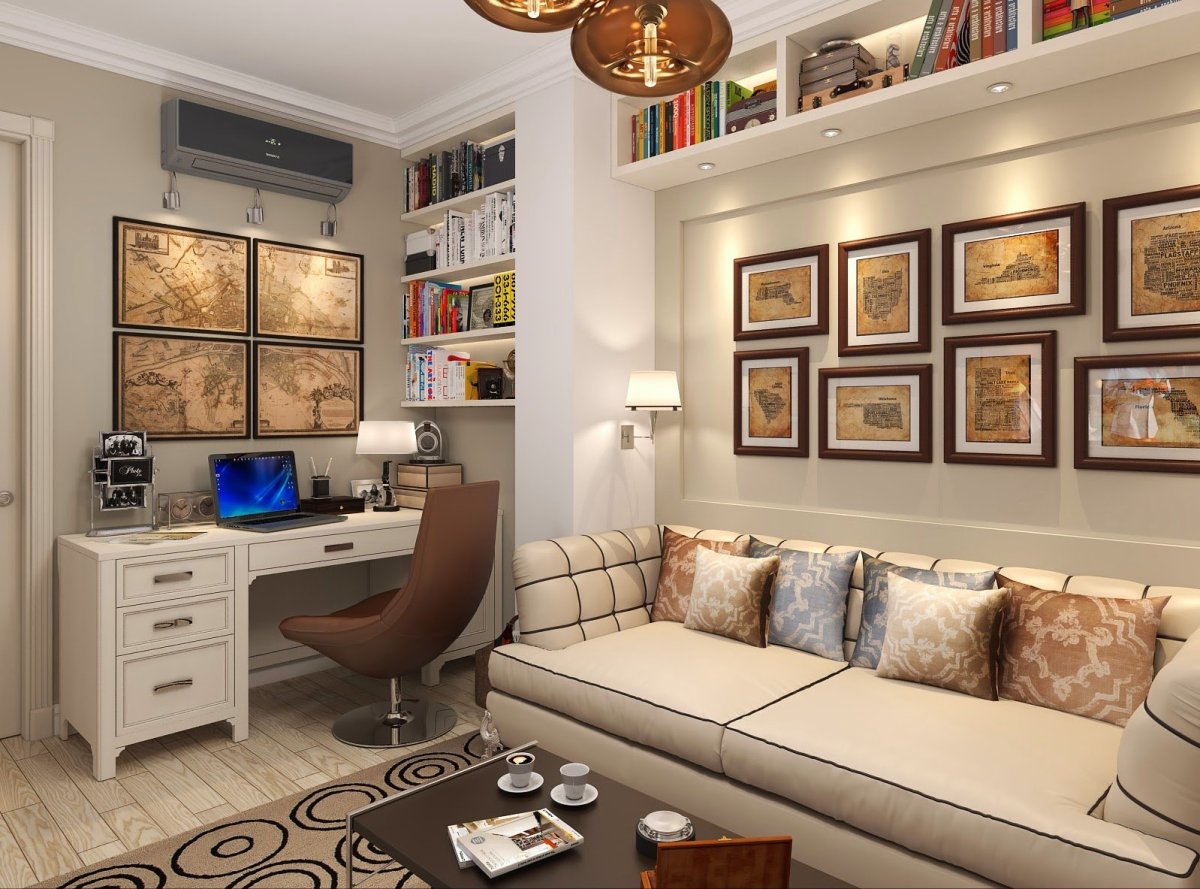 Гостиная кабинет