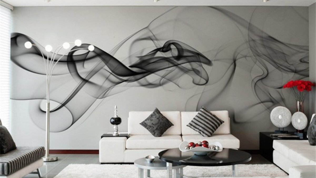 Абстракция на стене