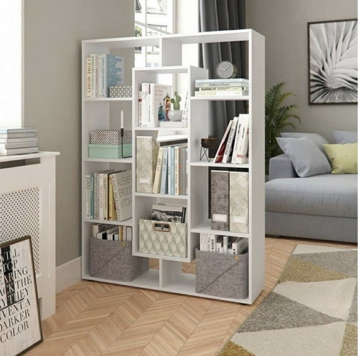 Стеллаж икеа зонирование однокомнатной