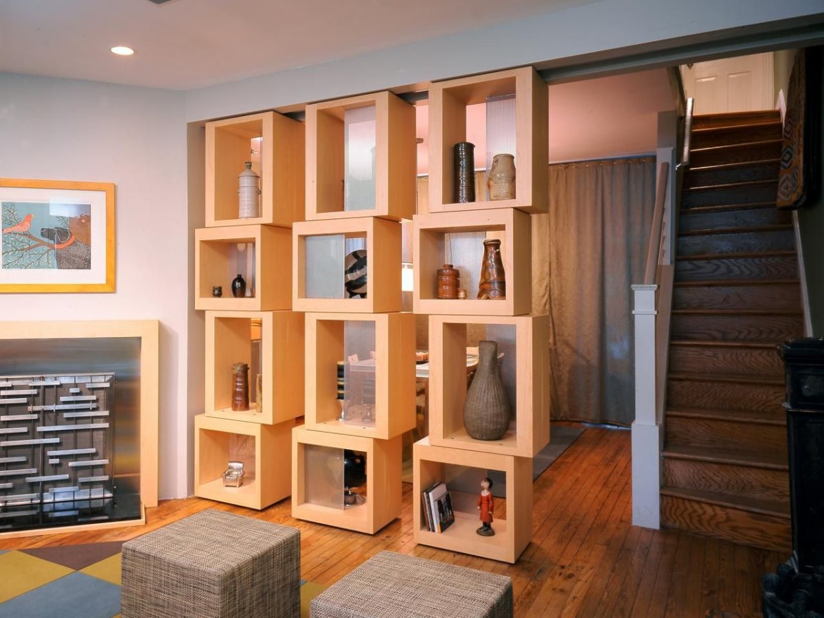 Стеллаж перегородка в потолок