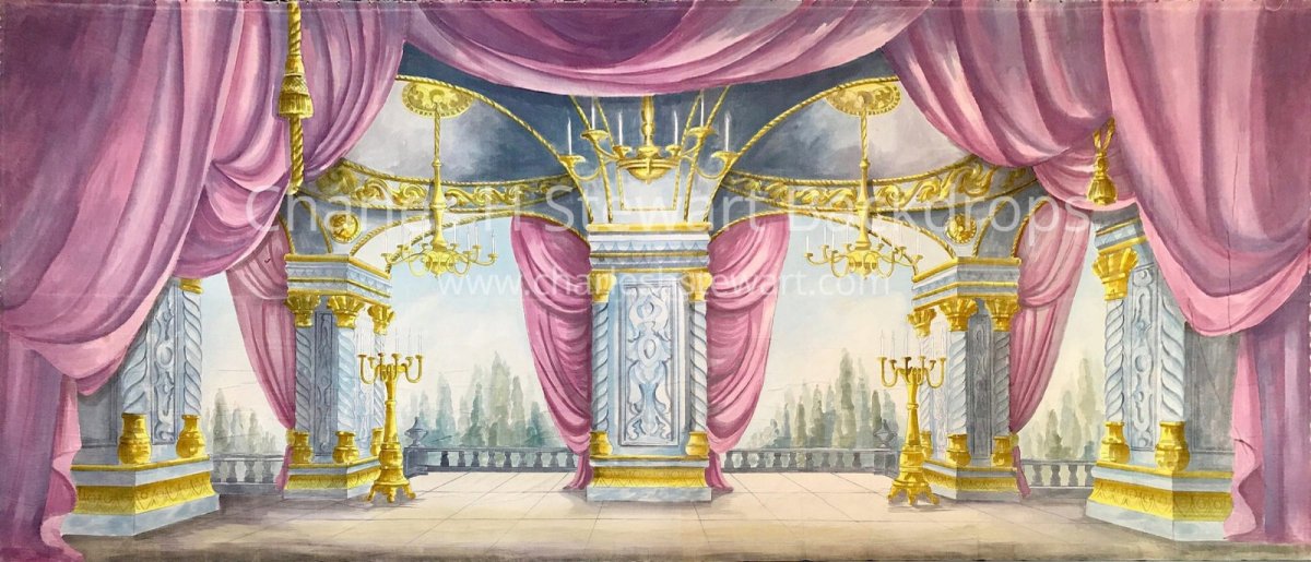 Зал дворца феи Берилюны