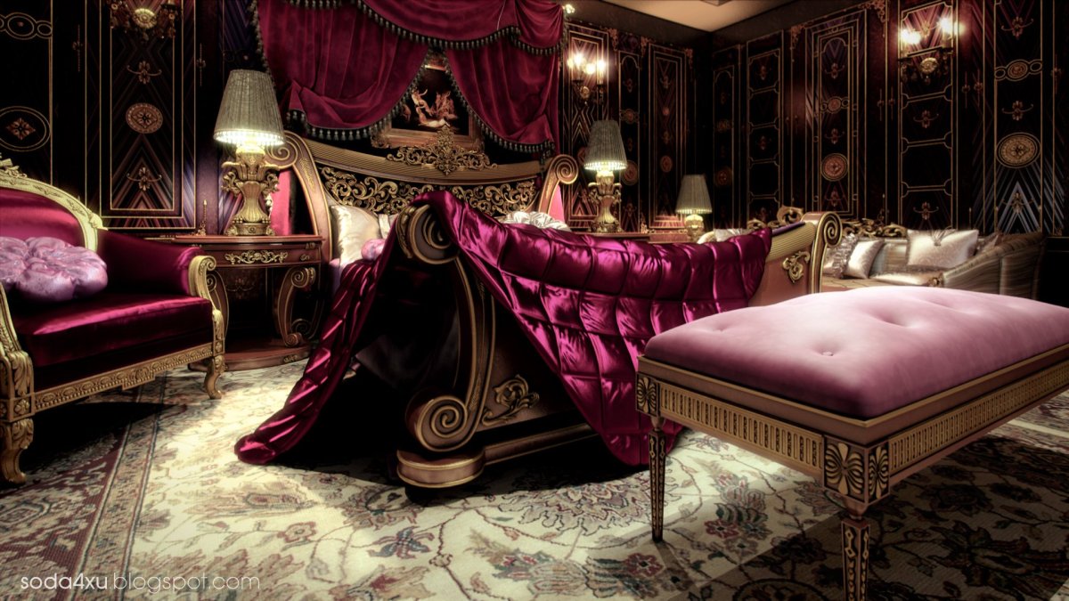 Готическая Королевская спальня