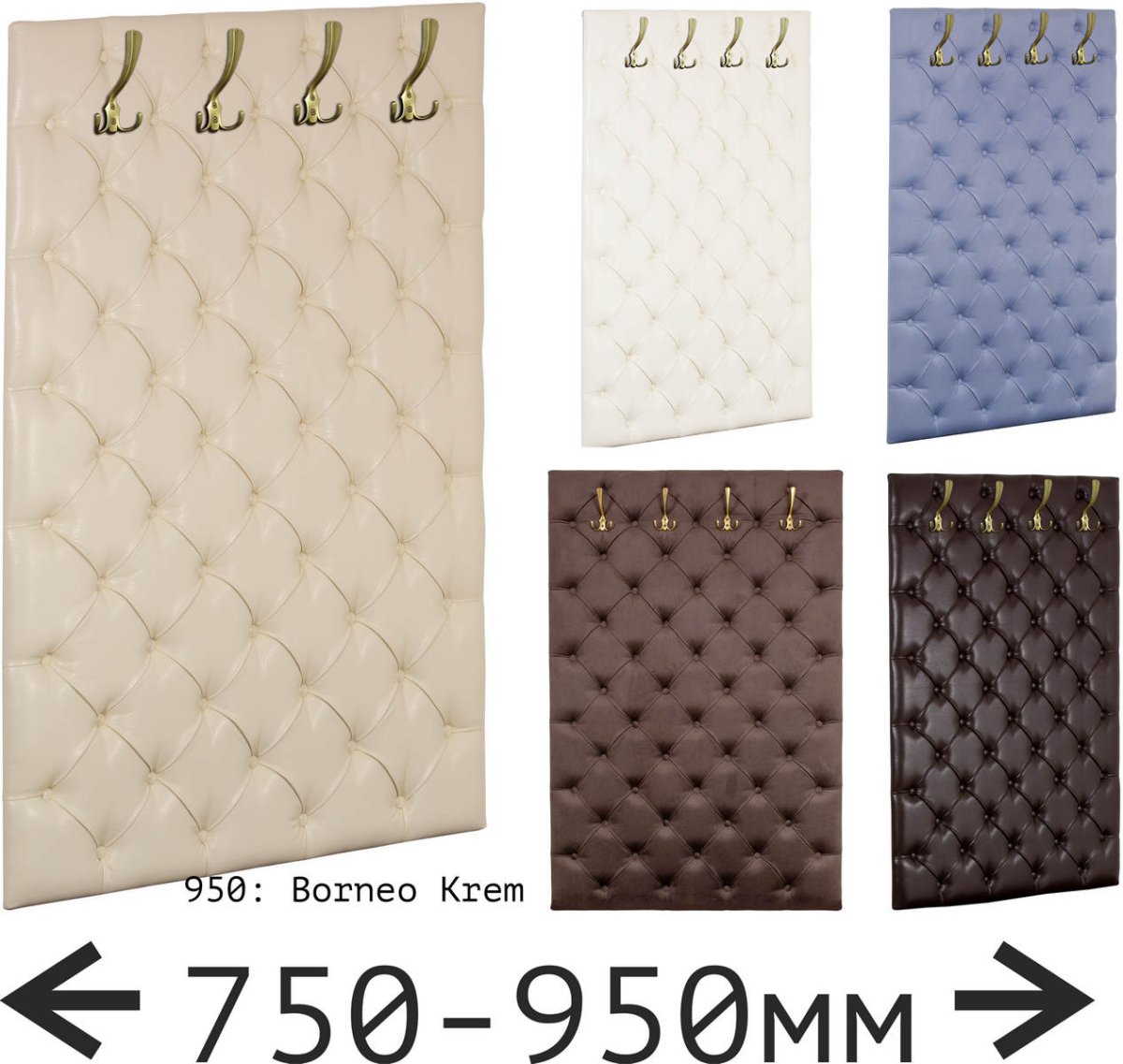 Каретная стяжка в прихожей с вешалкой