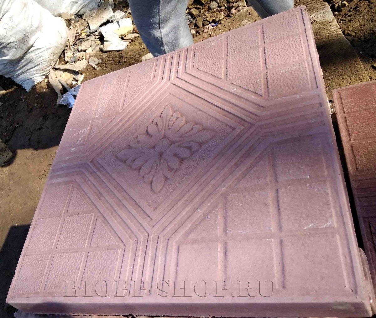 Тротуарная плитка Калифорния 500х500х50