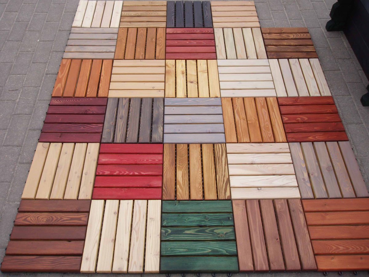 Разноцветные доски