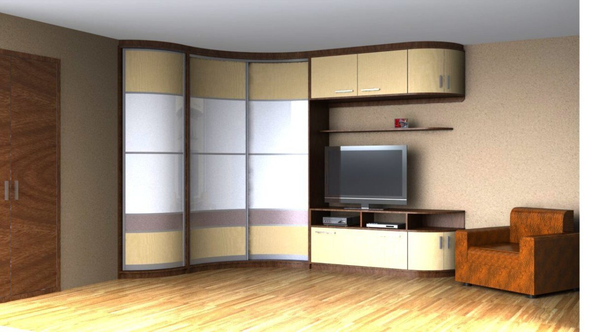 Гостиная Макарена эко беленый дуб