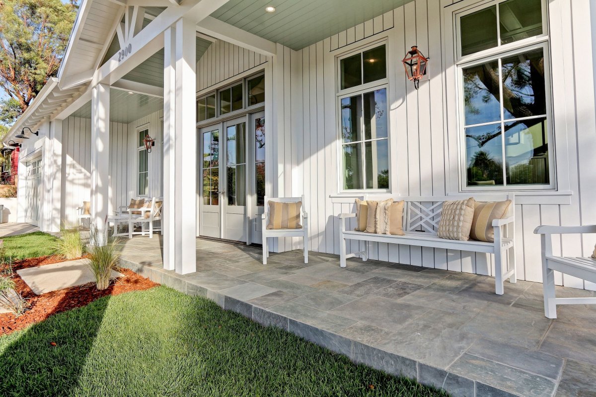 Терраса в американском стиле