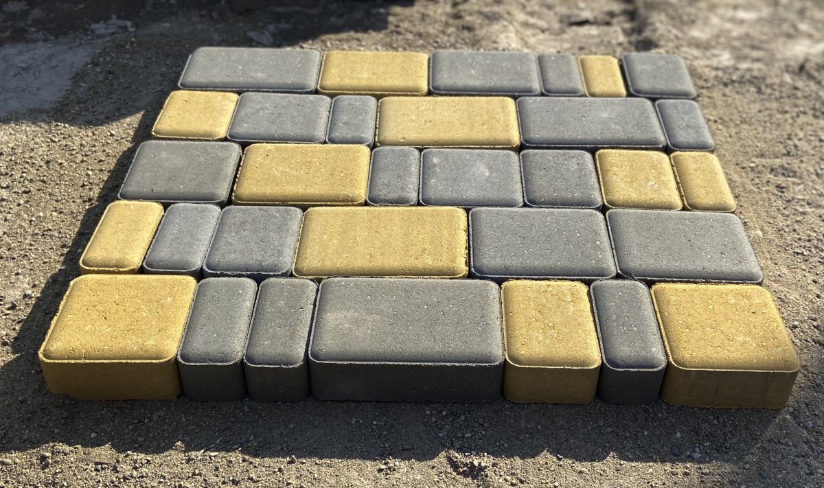 Тротуарная плитка «старый город» ВКСМ