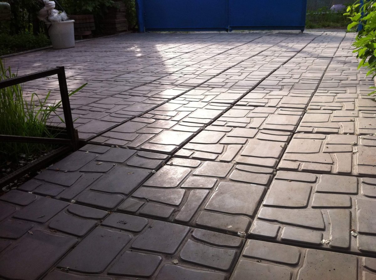 Тротуарная плитка "Мостовая" к 300*300*30