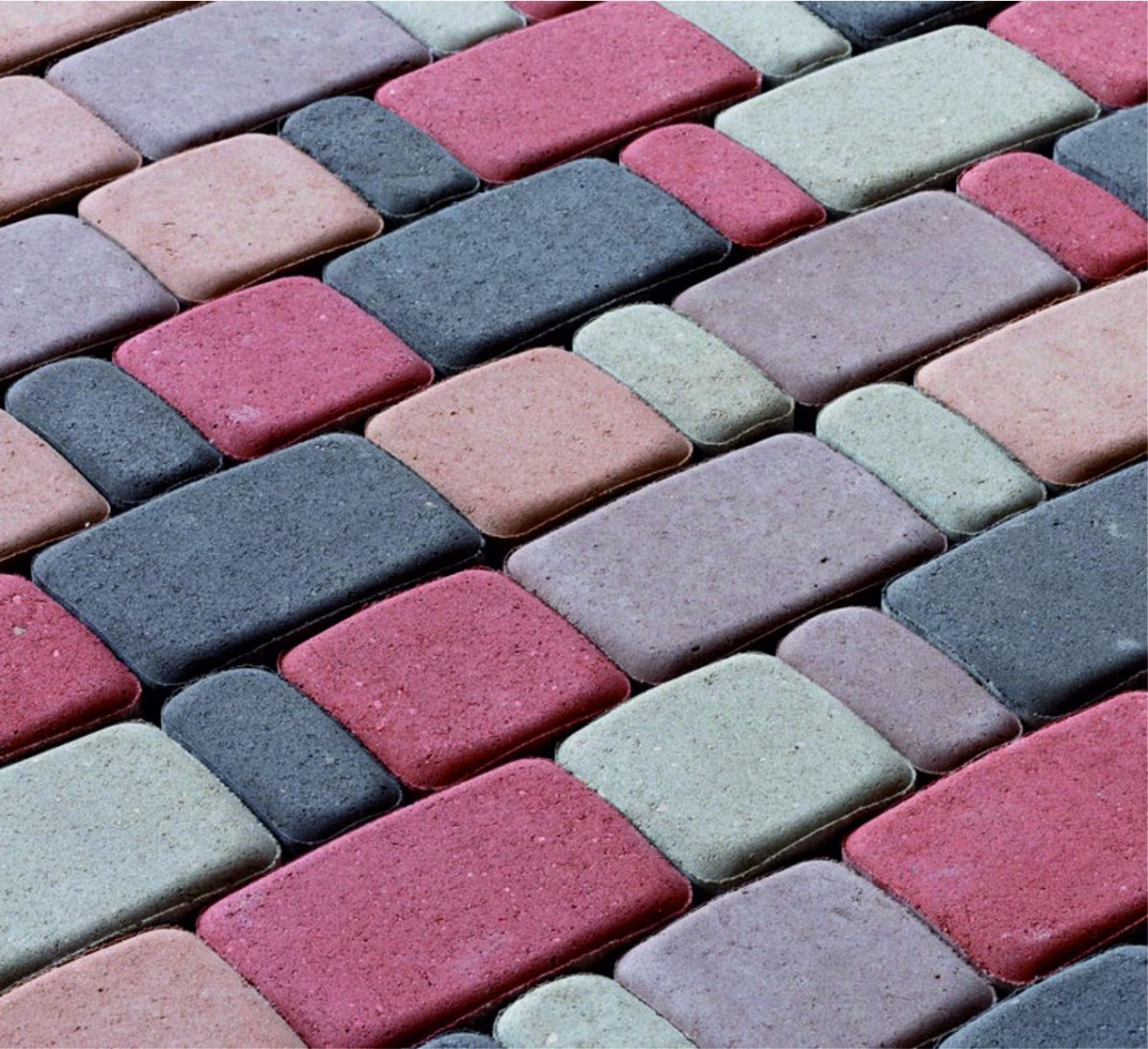 Тротуарная плитка старый город