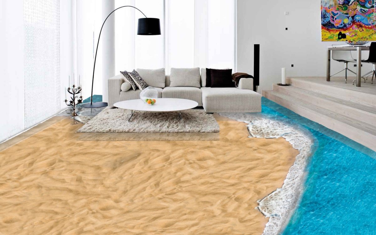 Наливной пол фактура