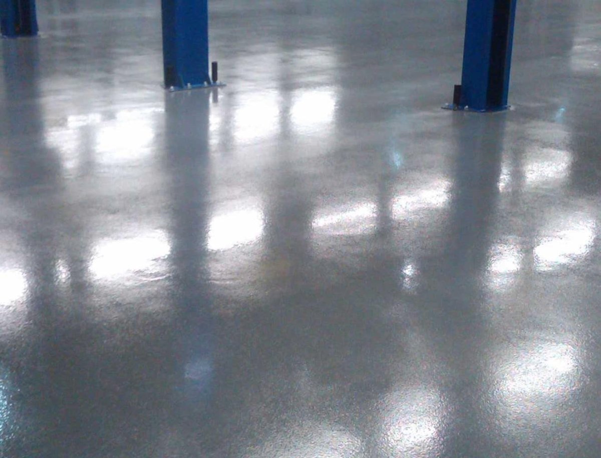 Фактура бетон полированный