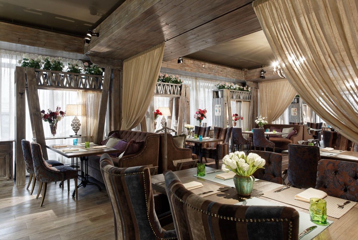 Ресторан в стиле Кантри