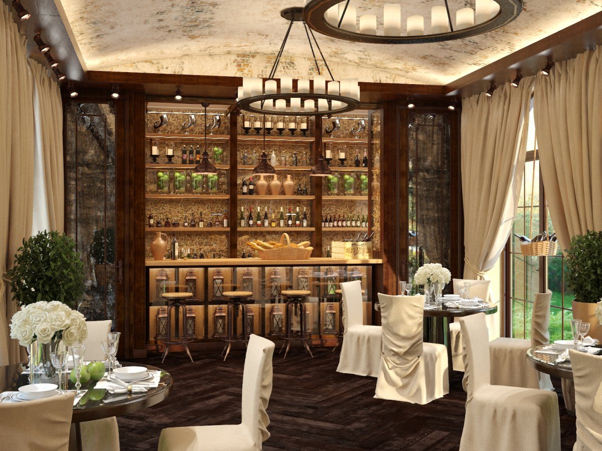 Ресторан в стиле Кантри