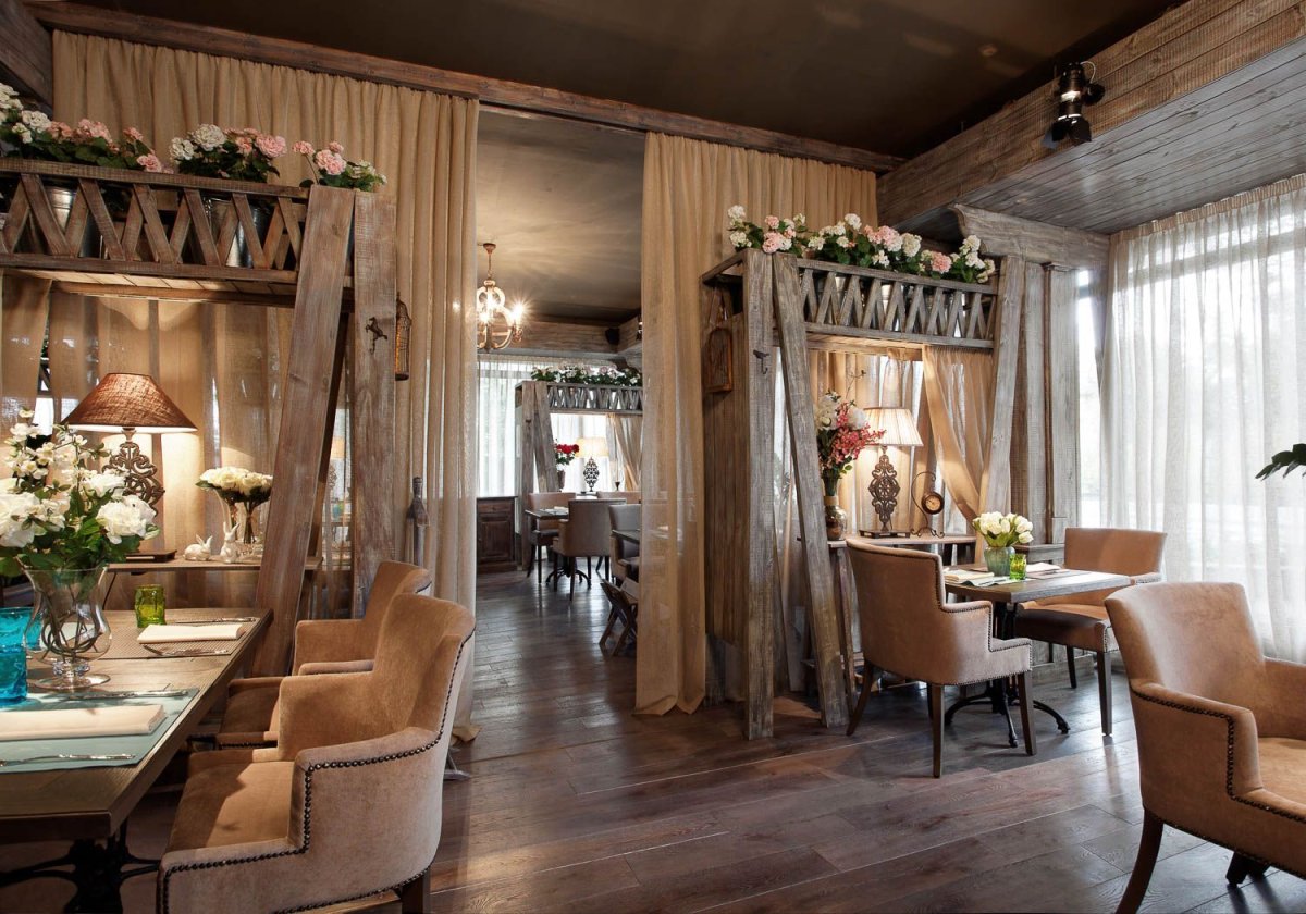 Кафе в стиле Кантри