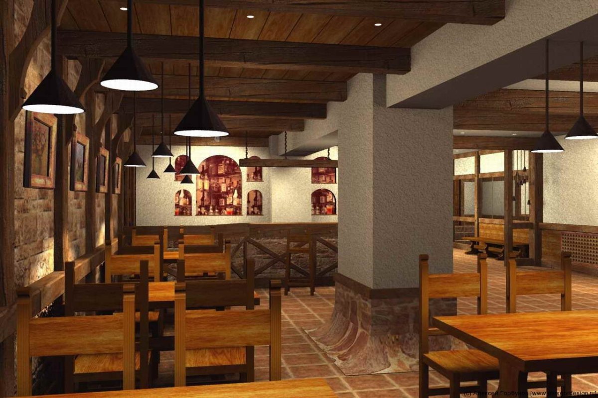 Кафе в стиле Кантри