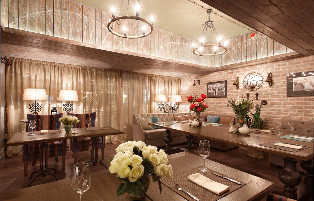 Кафе в стиле Кантри