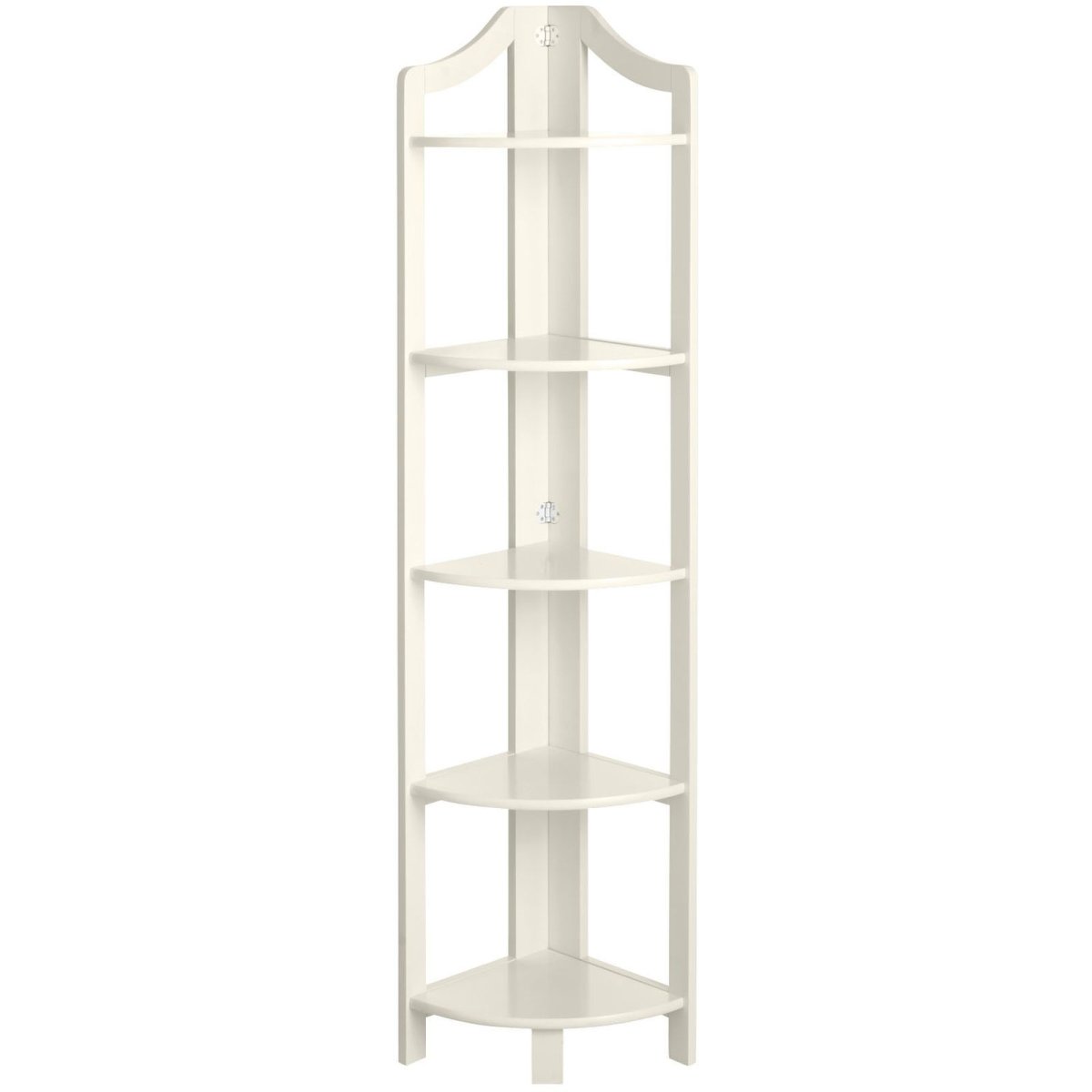 Угловые полки из ЛДСП В ванную