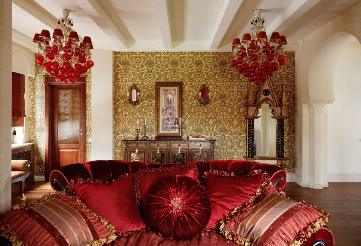 Интерьер арабский стиль: роскошь Востока