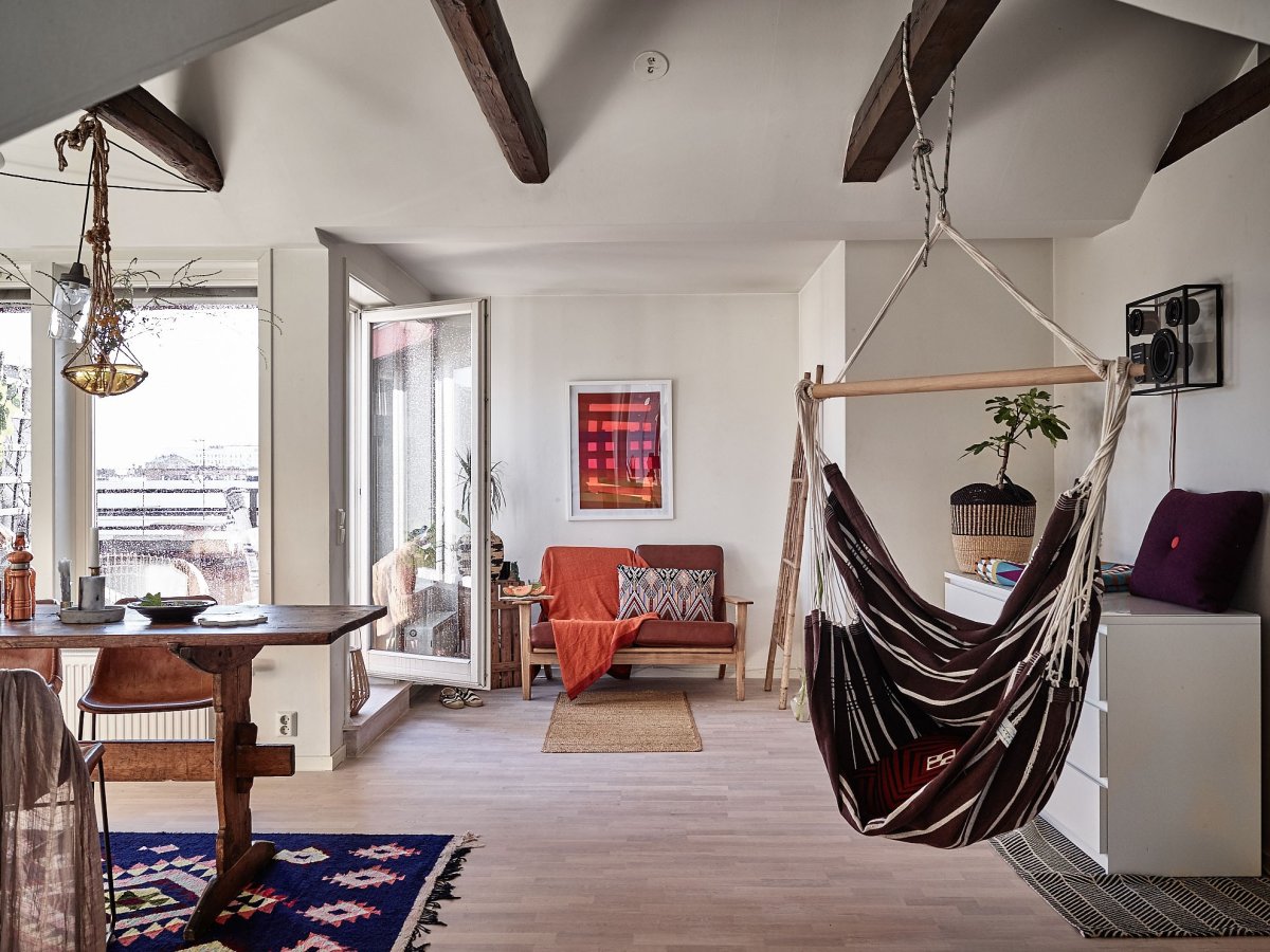 Скандинавский бохо лофт