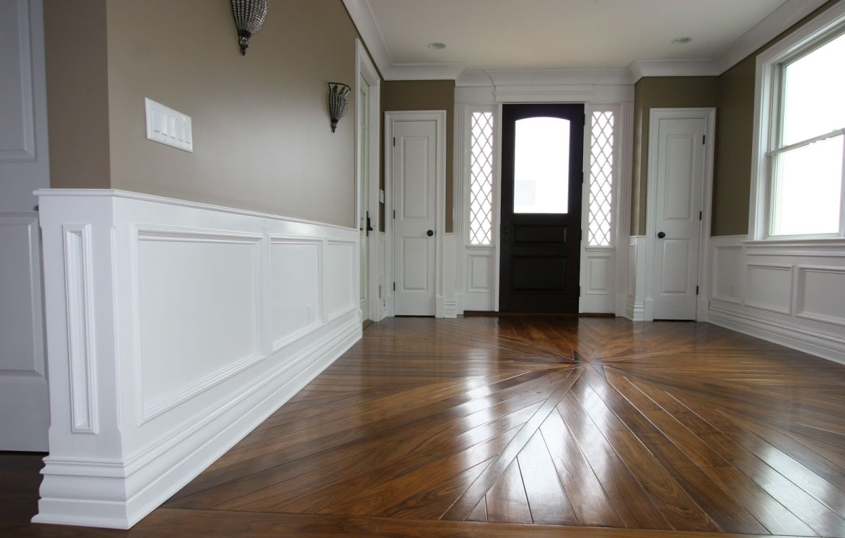 Низкий плинтус для пола