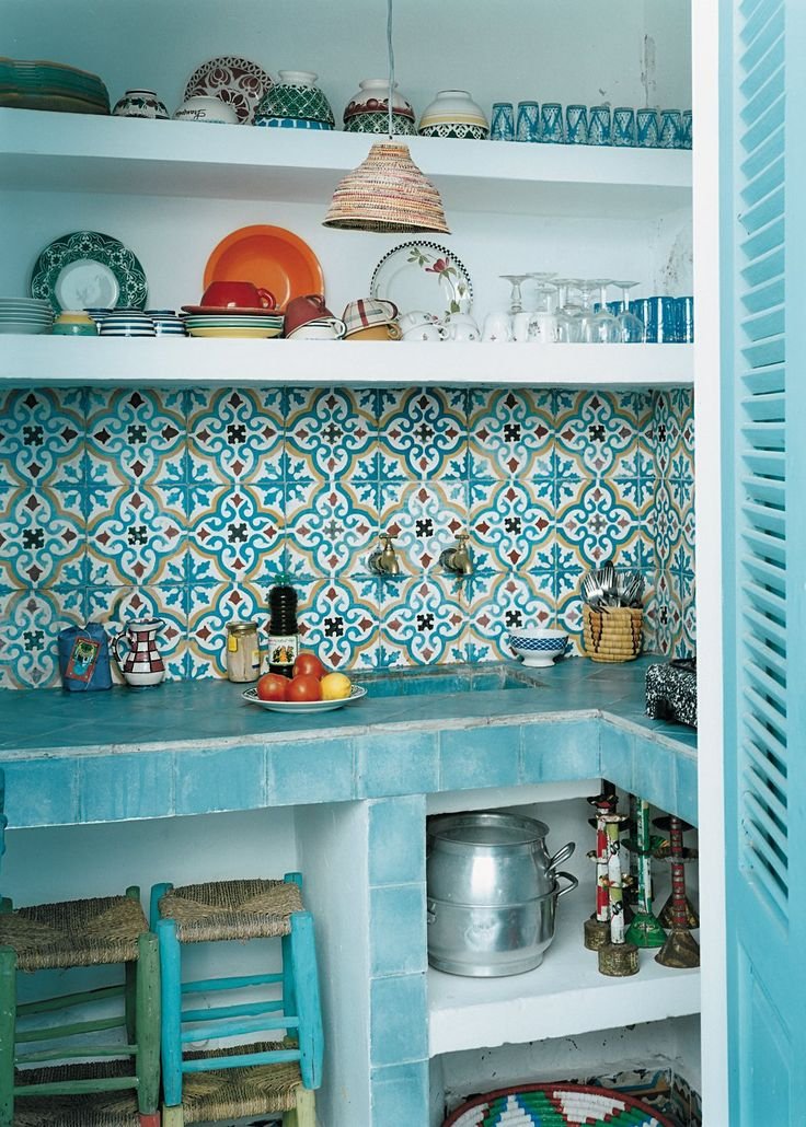 Плитка в марокканском стиле на кухню
