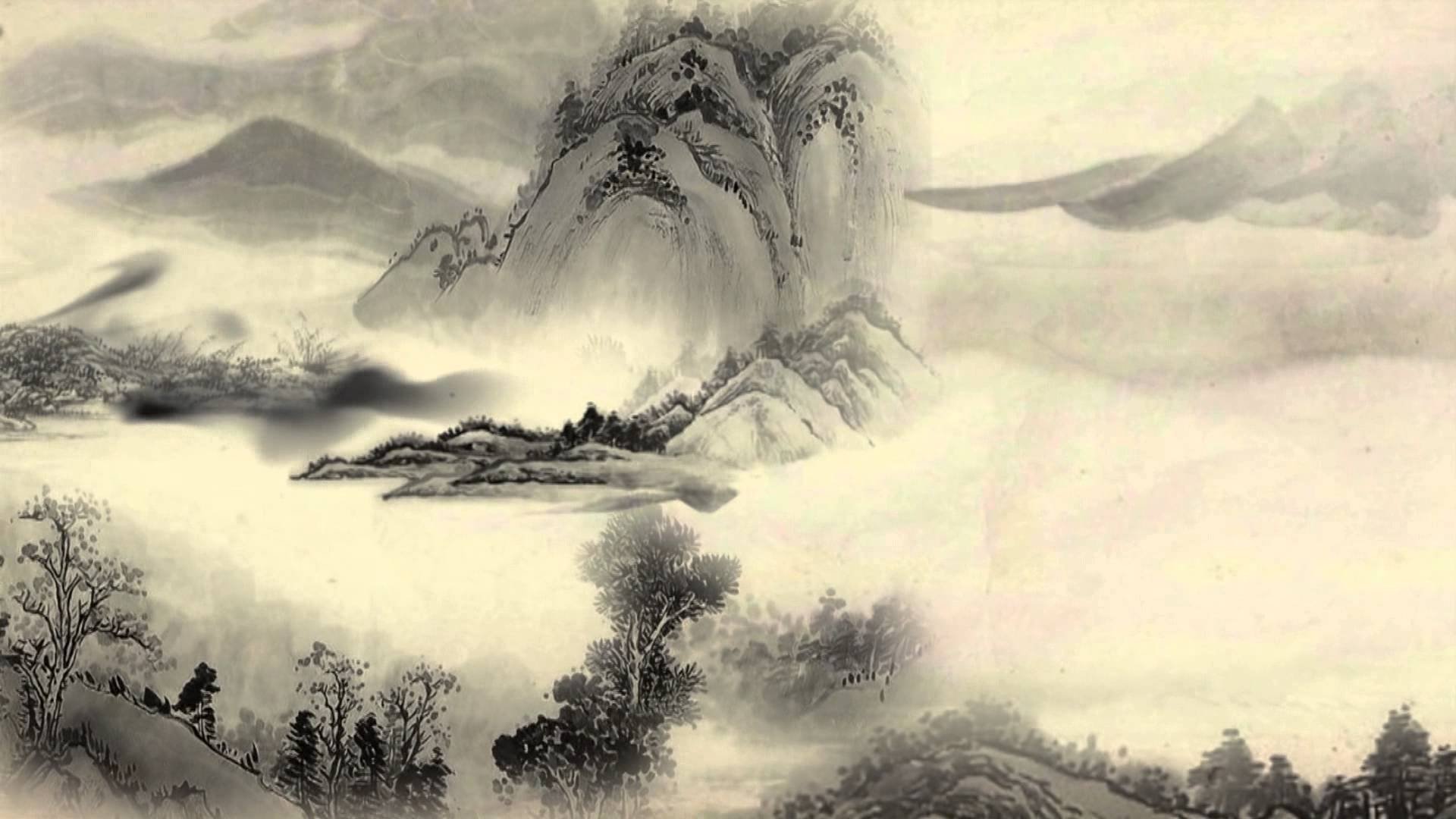 Китайская живопись Небесный дворец