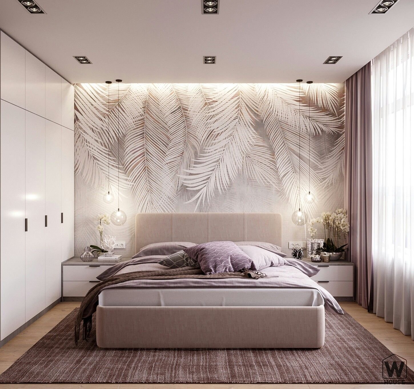 Обои в спальню 2022 дизайн спальни в современном