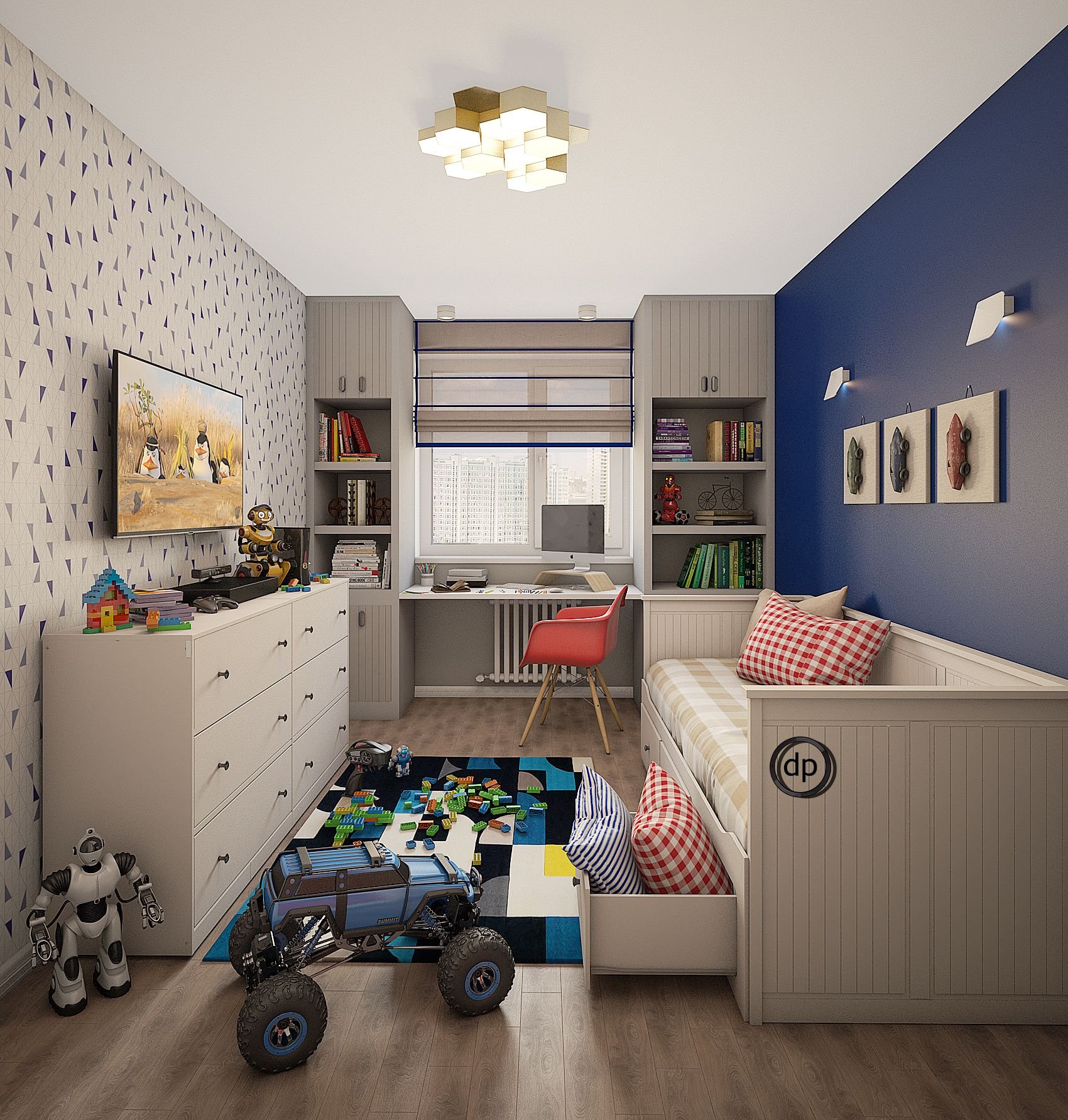 Оформление детской комнаты - идеи и вдохновение