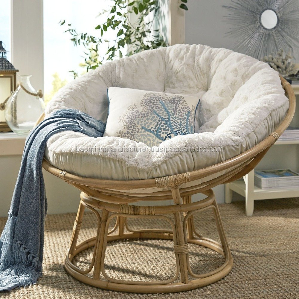 плетеное кресло для спальни