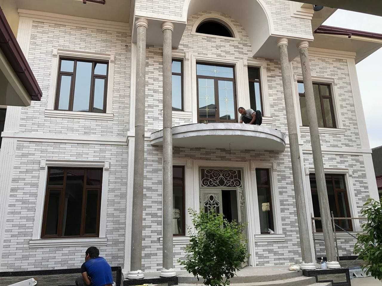 Травертин для фасада узбекистан фото