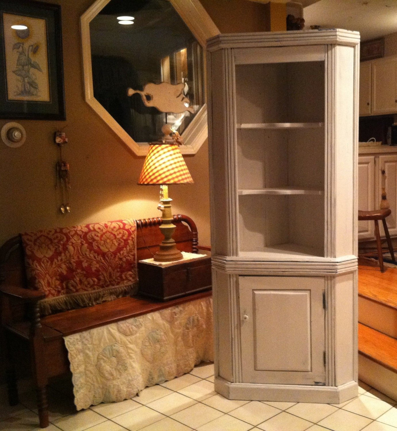 Corner Hutch for Dining Room