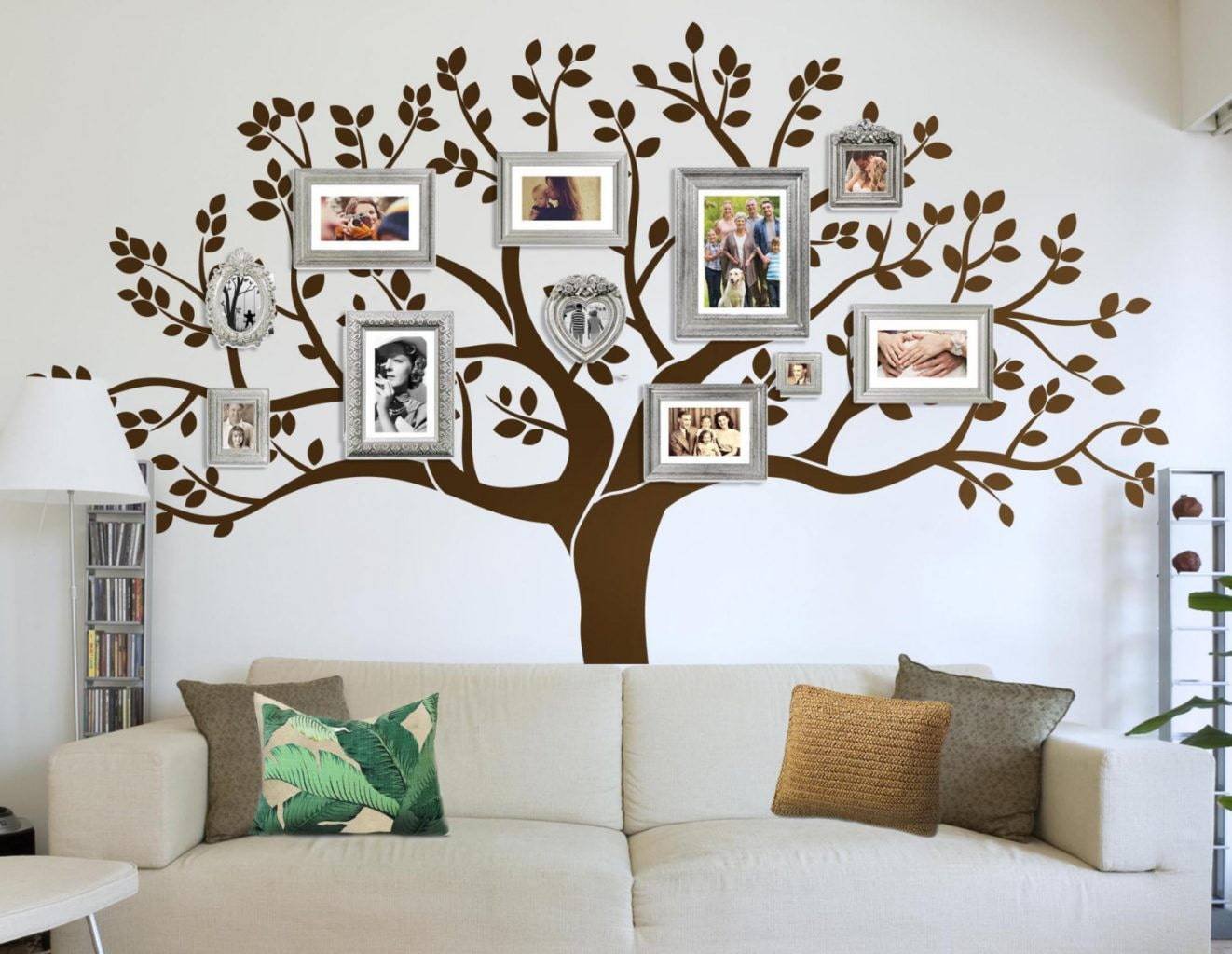 Роспись стен «Яблочное дерево»