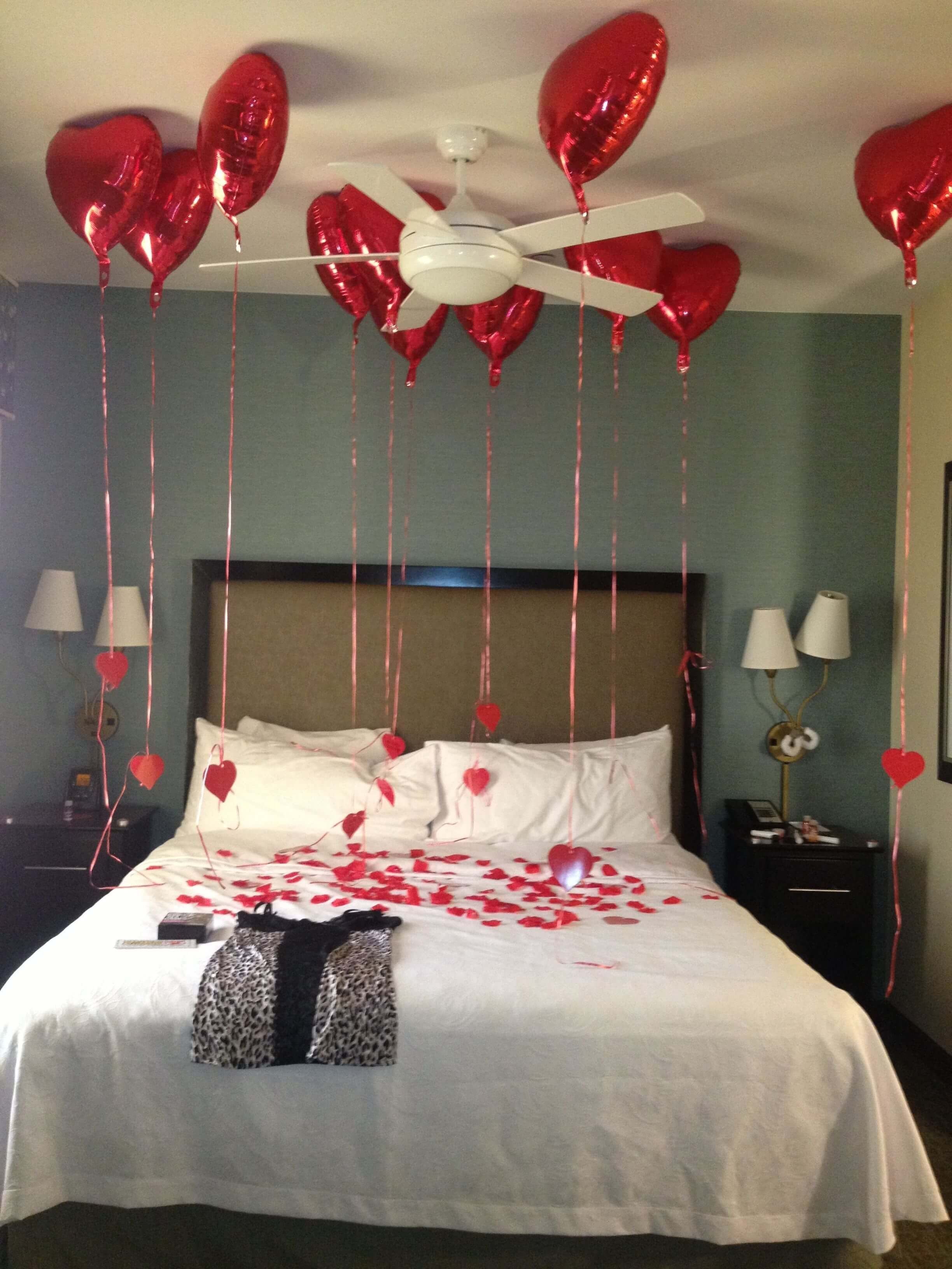 Романтическое украшение комнаты (32 фото)