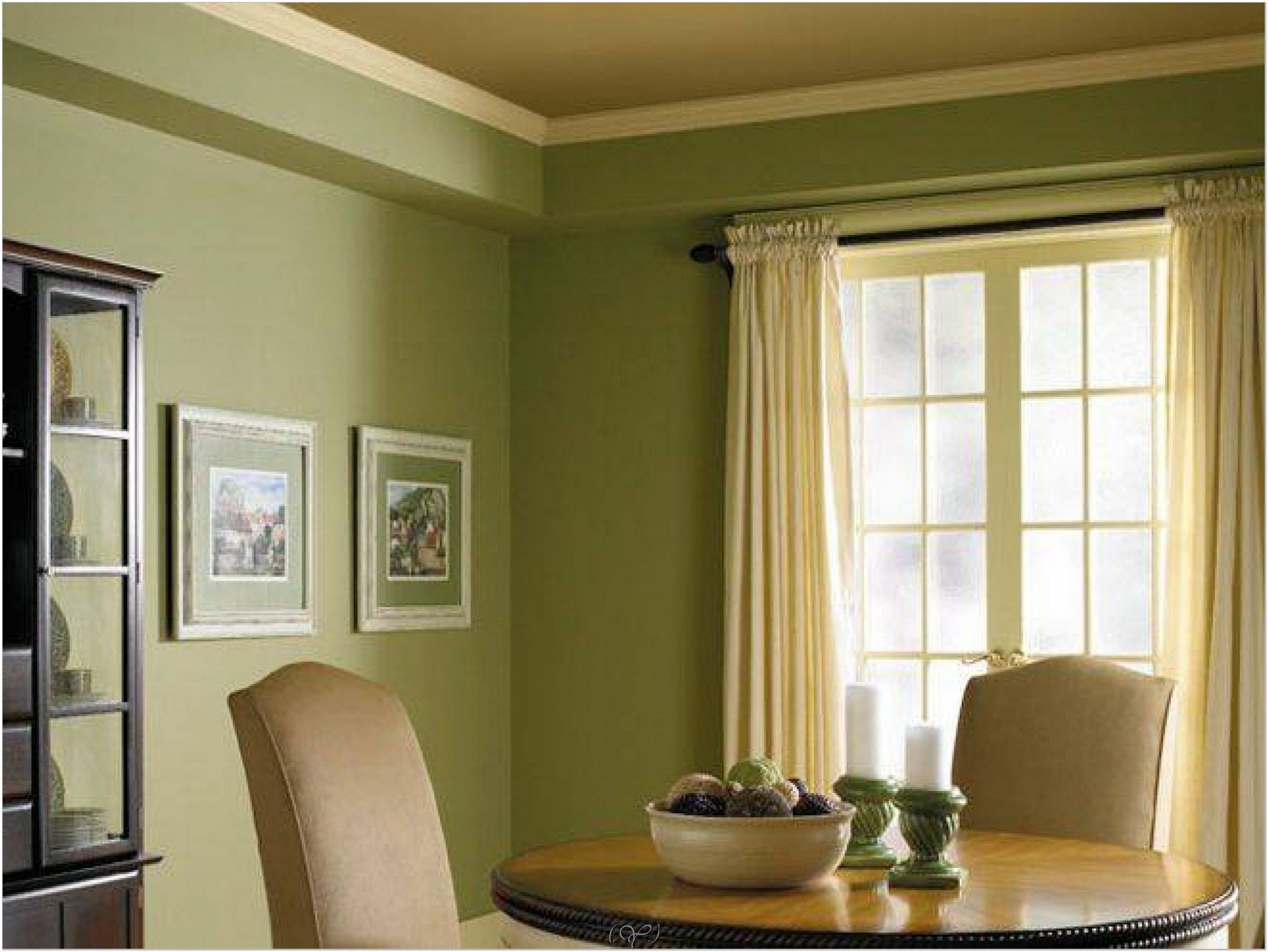 Оливковый цвет краски для стен - 66 фото