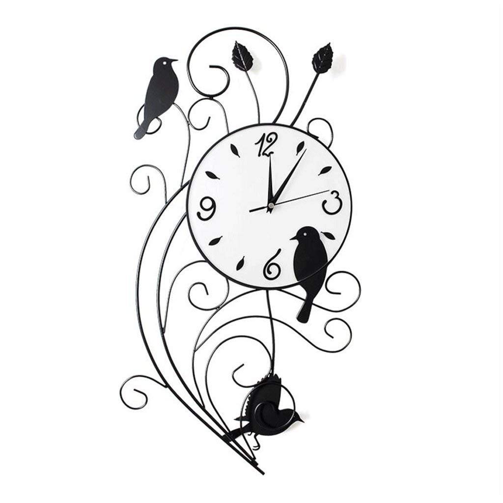 Часы с птичками