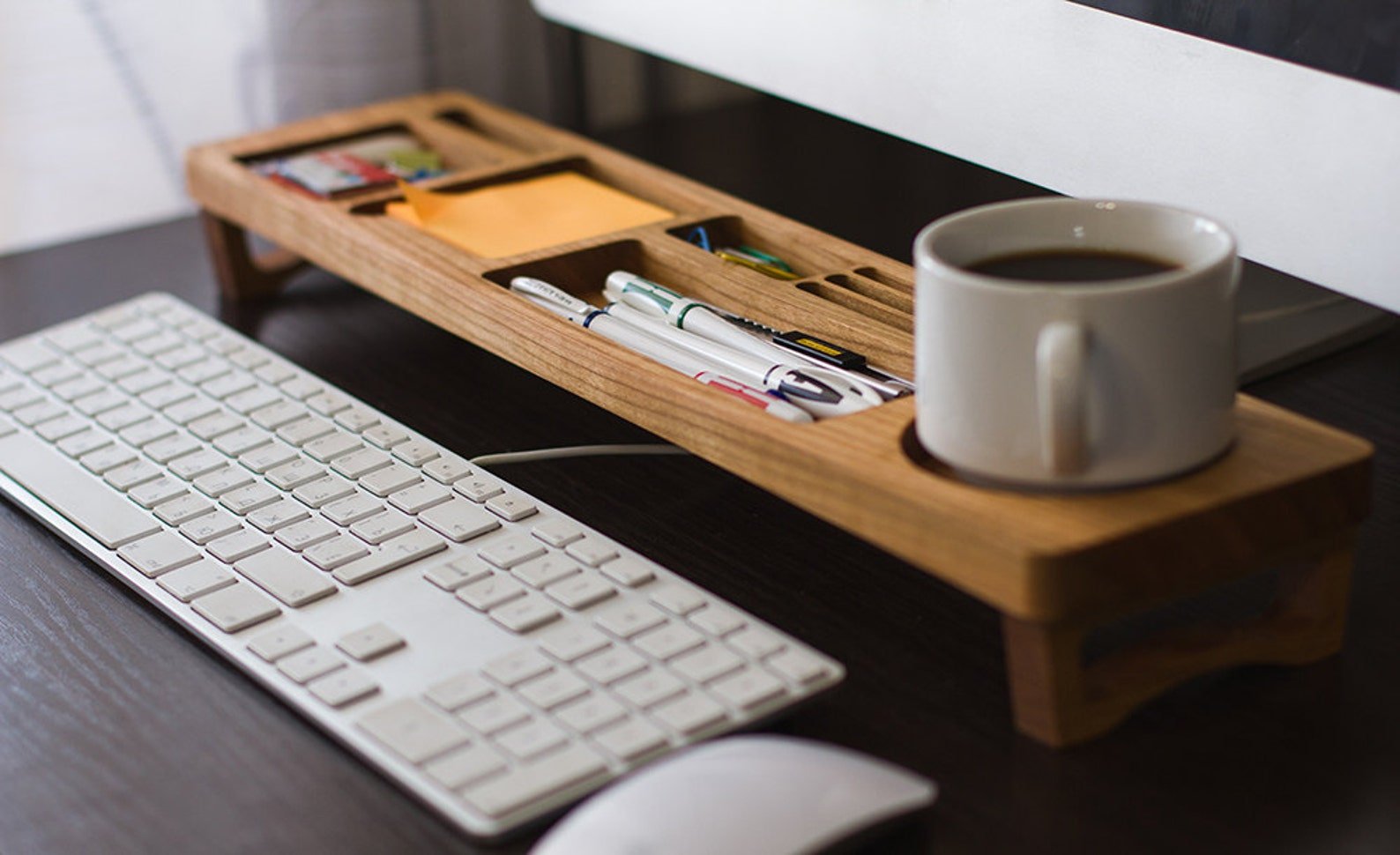 Органайзер Wooden Desk Set