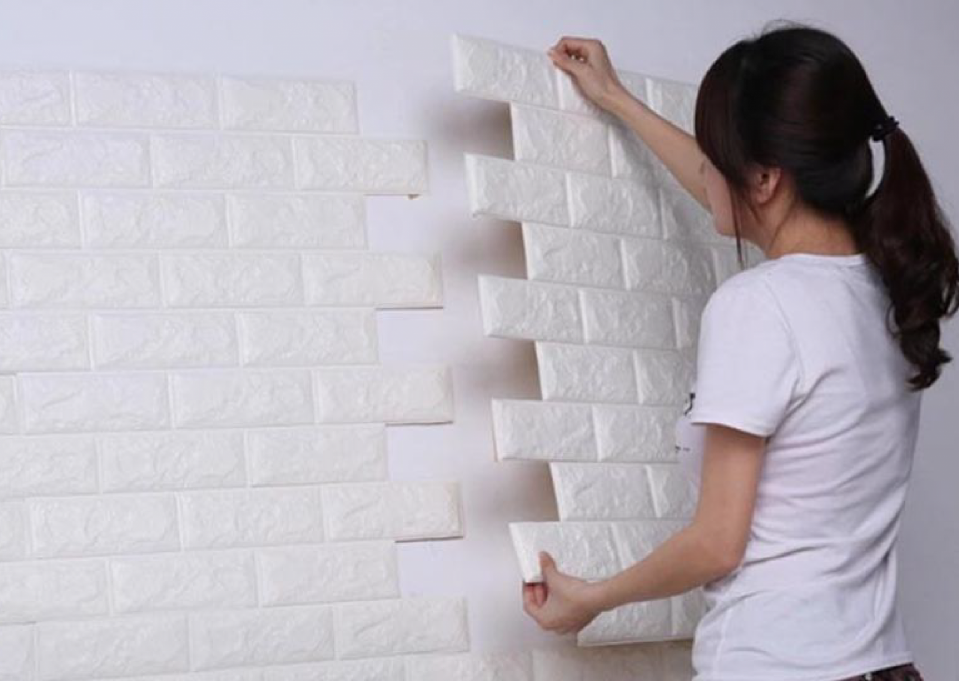 Самоклеющиеся 3D панели для стен