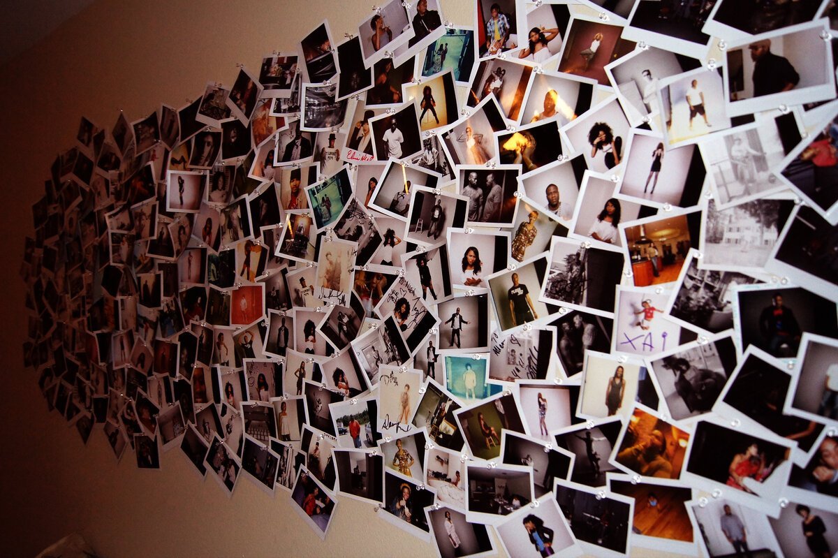 Коллаж из фотографий на стену своими руками