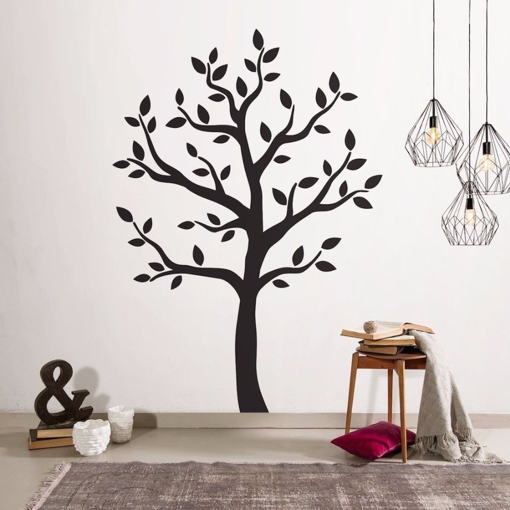 стена с фотографиями дизайн дерево