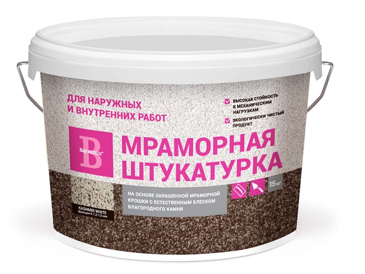 Штукатурка мраморная Bayramix «ever Green-k»