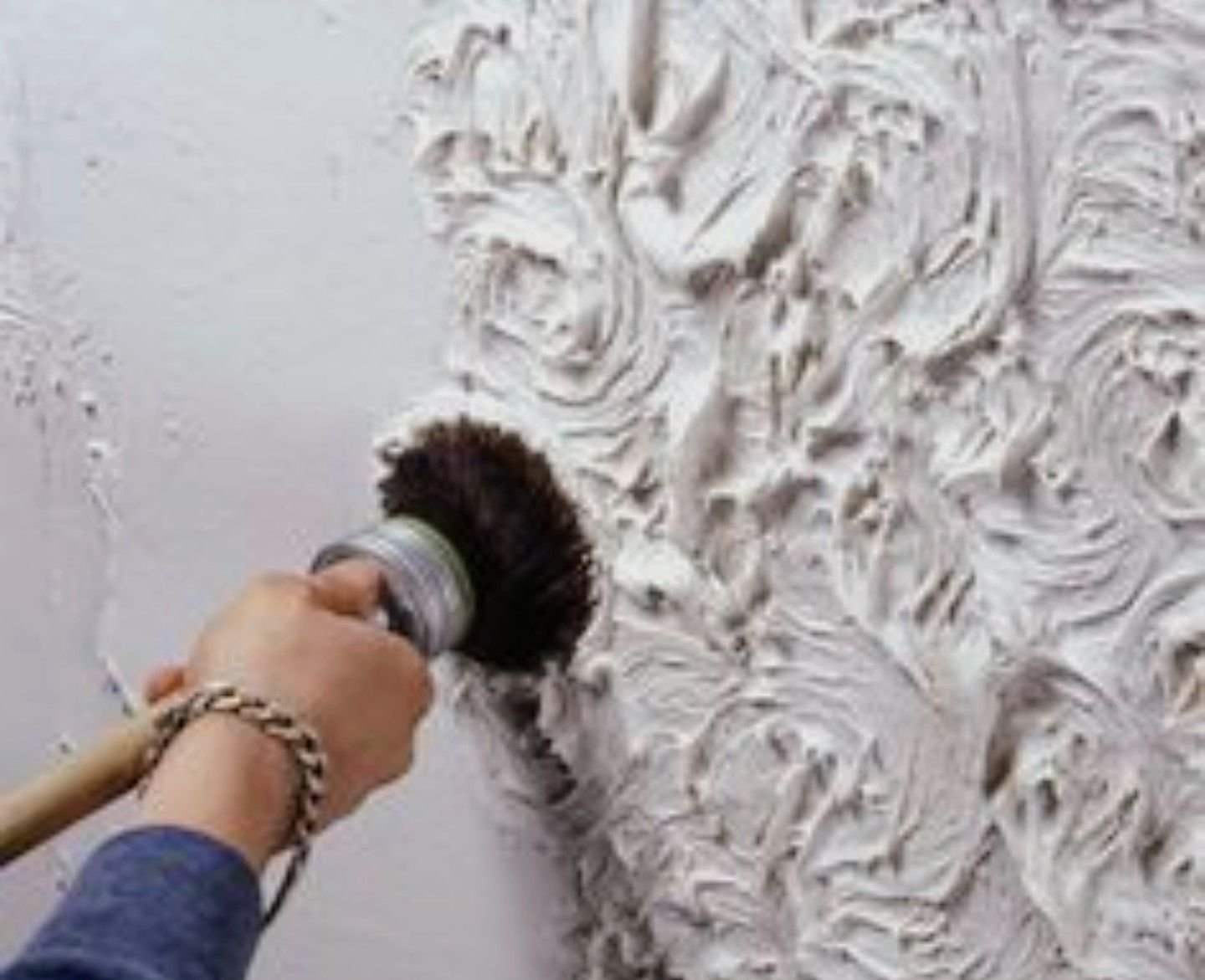 декоративная покраска стен квартире фото